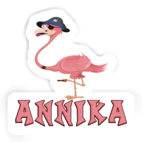 Annika Sticker Flamingo Image