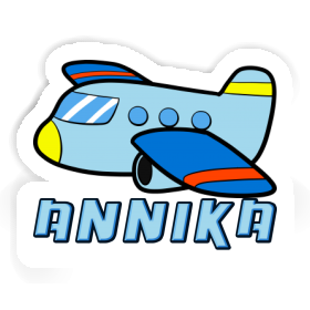 Annika Sticker Jet Image