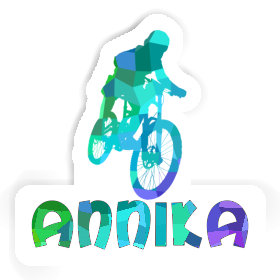 Freeride Biker Sticker Annika Image