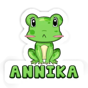 Frog Sticker Annika Image