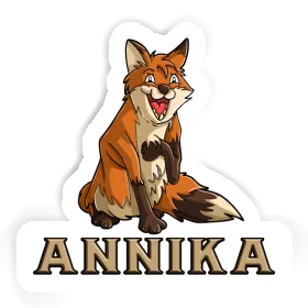 Sticker Annika Fox Image