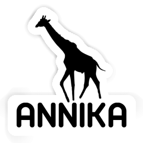 Annika Sticker Giraffe Image