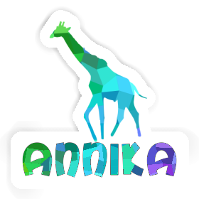 Autocollant Annika Girafe Image