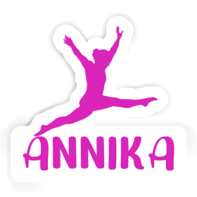 Annika Sticker Gymnast Image