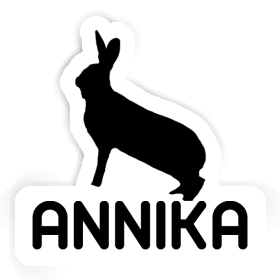 Rabbit Sticker Annika Image