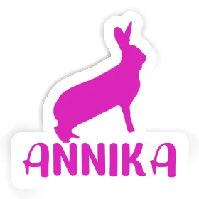 Sticker Annika Rabbit Image