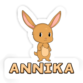 Aufkleber Annika Hase Image