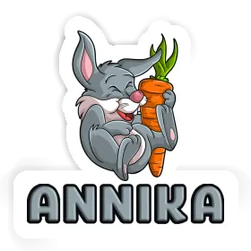 Annika Sticker Hase Image