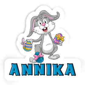 Annika Autocollant Lapin de Pâques Image