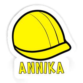 Sticker Construction Helmet Annika Image