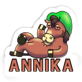 Sticker Annika Pferd Image