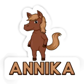 Annika Aufkleber Pferd Image