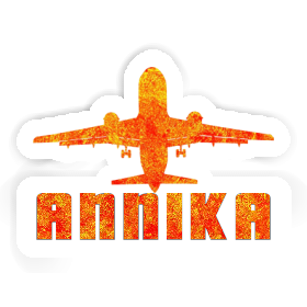 Annika Sticker Jumbo-Jet Image