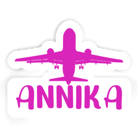 Autocollant Jumbo-Jet Annika Image