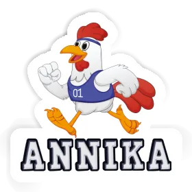 Sticker Chicken Annika Image