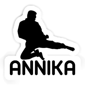 Annika Sticker Karateka Image