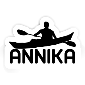 Sticker Annika Kajakfahrer Image