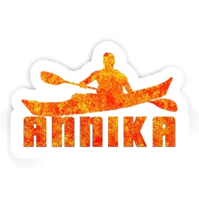 Sticker Kayaker Annika Image