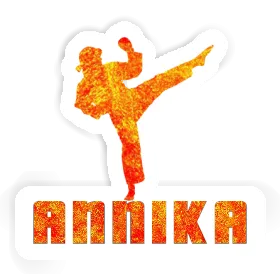 Karateka Sticker Annika Image