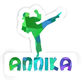 Karateka Sticker Annika Image