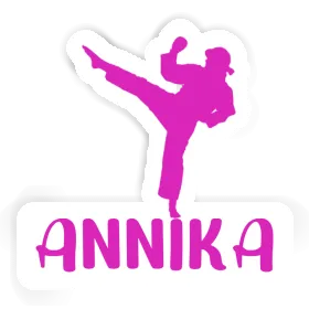 Annika Sticker Karateka Image