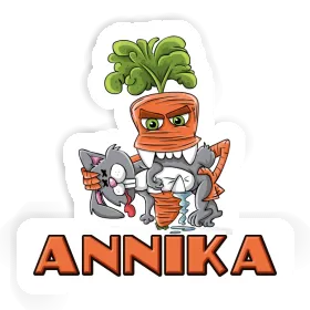 Monster Carrot Sticker Annika Image