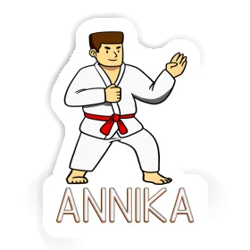 Karateka Sticker Annika Image