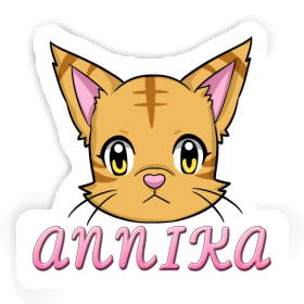 Autocollant Annika Chaton Image