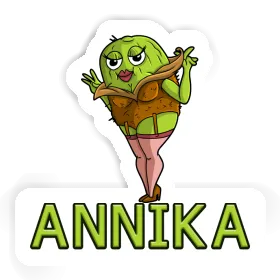 Aufkleber Annika Kiwi Image