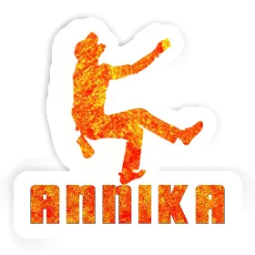 Kletterer Aufkleber Annika Image