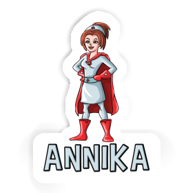 Infirmière Autocollant Annika Image