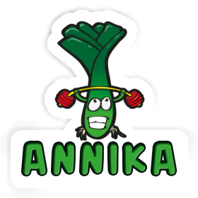 Autocollant Annika Haltérophile Image