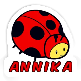 Sticker Annika Marienkäfer Image