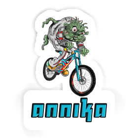 Biker Sticker Annika Image