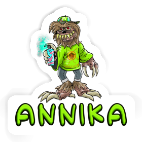 Sprayer Sticker Annika Image