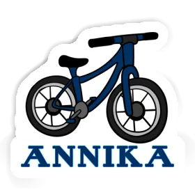 Aufkleber Annika Mountain Bike Image