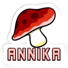 Autocollant Annika Champignon Image