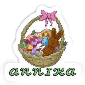 Osternest Sticker Annika Image