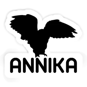 Annika Aufkleber Eule Image