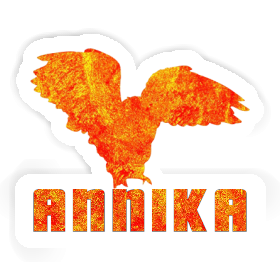 Annika Sticker Owl Image