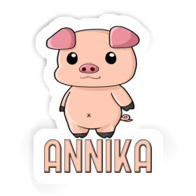 Sticker Piggy Annika Image