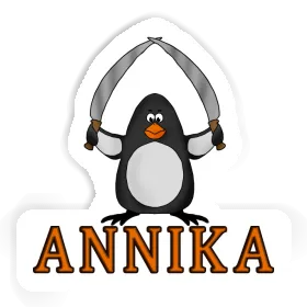 Annika Autocollant Pingouin Image