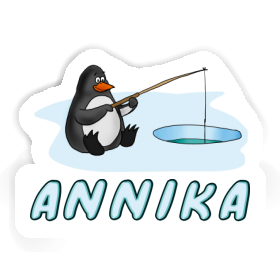 Fishing Penguin Sticker Annika Image