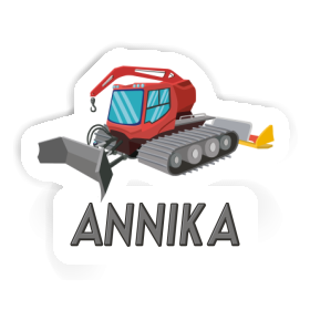 Sticker Pistenraupe Annika Image