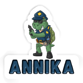 Annika Sticker Officer Image