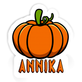 Annika Autocollant Courge Image