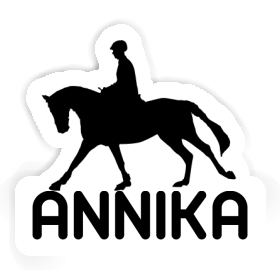 Sticker Horse Rider Annika Image