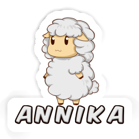 Sticker Sheep Annika Image