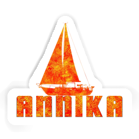 Annika Sticker Segelboot Image