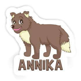 Hund Sticker Annika Image